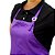 Conjunto de Uniforme Feminino Contendo Boné e Avental Roxo com Camisa Polo Preta - Imagem 4