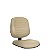 Assento e Encosto para Cadeira de Escritório Diretor com costura modelo Parma com espuma injetada PRPAE04P Cadeira Brasil - Imagem 2