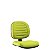 Assento e Encosto para Cadeira de Escritório Executivo com Lâmina e costura modelo Lacerta e espuma injetada LCPAE08P Cadeira Brasil - Imagem 1