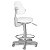 Cadeira Mocho para Maca Estética, Fisioterapia, Odontologia Ergonômico Premium CB 1549 - Imagem 3