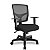 Cadeira Eco Relax Rhodes Braços Reguláveis Executiva Encosto Tela Preta RH109 - Imagem 1