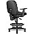 Cadeira Caixa Alta Ergonômica para Portaria, Recepção com Braços Regulável Executiva Siena CB 1474 Preto Sintético FTS - Imagem 1