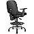 Cadeira Caixa Alta Ergonômica para Portaria, Recepção com Braços Regulável Executiva Siena CB 1404 Preto Sintético FTS - Imagem 2