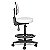 Cadeira Mocho para Maca Estética, Fisioterapia, Odontologia Ergonômico Secretária CB 1634 MFS - Imagem 2