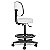 Cadeira Mocho para Maca Estética, Fisioterapia, Odontologia Secretária CB 1626 MFS - Imagem 1
