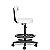 Cadeira Mocho Caixa Alto para Maca Estética, Odontologia, Tatuador, Fisioterapia Cadeira Brasil Slim CB 1542 PTM - Imagem 2