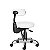 Cadeira Mocho Ergonômico Estética, Odontologia, Tatuador, Fisioterapia Cromado Cadeira Brasil Plus CB 1532 PTM FTS - Imagem 1