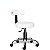 Cadeira Mocho Estética, Odontologia, Tatuador, Fisioterapia Cromado Cadeira Brasil Slim CB 1536 PTM - Imagem 2