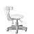 Cadeira Mocho Ergonômico Estética, Odontologia, Tatuador, Fisioterapia Cadeira Brasil Premium CB 1537 FTS - Imagem 2