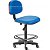 Cadeira Caixa Alta Secretária Portaria Recepção Balcão Courvin Várias Cores Com Rodinha XLX22 - Imagem 5
