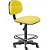 Cadeira Caixa Alta Secretária Portaria Recepção Balcão Courvin Várias Cores Com Rodinha XLX22 - Imagem 2