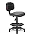 Cadeira Caixa Alta Secretária Portaria e Recepção Encosto Fixo Cadeira Brasil Ravan RVS08 PTE - Imagem 1