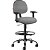 Cadeira Caixa Alta Portaria Recepção Tecido Com Braços Varias Cores Cb36 XLX22 - Imagem 7