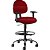 Cadeira Caixa Alta Portaria Recepção Tecido Com Braços Varias Cores Cb36 XLX22 - Imagem 2