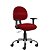 Cadeira Escritório Com Braços Executiva Tecido Várias Cores Cb39 XLX22 - Imagem 2
