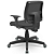 Cadeira Ergonômica Executiva Brizza Escritório Giratória Braços Regulável PX005 Cadeira Brasil PTE - Imagem 3