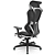 Cadeira Gamer Escritório Branco Vizon Relax Tela PX097 Cadeira Brasil - Imagem 3