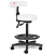 Cadeira Mocho Ergonômico CB 1544 Slim para Maca Estética, Fisioterapia, Odontologia Cadeira Brasil - Imagem 1