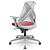 Cadeira Bix X+ PX114 Ergonômica Slider Braços Reguláveis Plaxmetal - Imagem 2