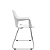 Cadeira Fixa Trapezoidal Cromada Onix OX226 Cadeira Brasil - Imagem 5