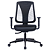 Cadeira Ergonômica Back System NR17 One Mesh Rhodes Encosto Tela Preta RH123 PTE - Imagem 2