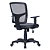 Cadeira Eco Relax Rhodes Braços Reguláveis Executiva Encosto Tela Preta RH109 PTE - Imagem 4