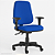 Cadeira Ergonômica Job Diretor NR17 Giratória para Escritório FK131 PTE - Imagem 2