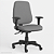 Cadeira Ergonômica Job Diretor NR17 Giratória para Escritório FK131 PTE - Imagem 8