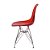 LISTA2021 Cadeira Fixa Design Amaze Policarbonato Pés Cromado Cadeira Brasil XLX22 - Imagem 3