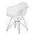 LISTA2021 Cadeira Fixa Design Amaze com Braço Polipropileno Pés Cromado Cadeira Brasil XLX22 - Imagem 6