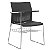 Kit com 4 Cadeiras Universitária Coletiva - Estrutura Fixa Cromada - Prancheta Fixa - Sheen CB 988 XLX22 - Imagem 1