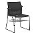 Kit com 4 Cadeiras Universitária Coletiva - Estrutura Fixa Preta - Prancheta Escamoteável- Sheen CB 990 XLX22 - Imagem 1