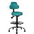 Cadeira Mocho Alto Ergonômico Estética, Fisioterapia, Odontologia Plus Cadeira Brasil CB 1587 XLX22 - Imagem 9