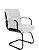 Cadeira Diretor Fixa Interlocutor e Atendimento - Base Aço Preto - Wooden CB 4010 XLX22 - Imagem 2