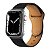 Pulseira de Couro para Apple Watch 38 / 40 / 41MM - Preta - Gshield - Imagem 1