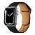 Pulseira de Couro Para Apple Watch 49MM - Preta - Gshield - Imagem 1
