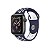 Pulseira para Apple Watch Armor Running 49MM - Azul escuro e Branco - Gshield - Imagem 1