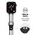 Pulseira para Apple Watch Armor Running 49MM - Preto e Branco - Gshield - Imagem 2