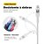 Cabo Survivor para Lightning / USB - 1,5m - Branco - Gshield - Imagem 3