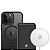 Kit Magsafe iPhone: Carregador Wireless Magsafe + Carregador Portátil Nano Snap Wireless Preto + Capa Magsafe Preta - Gshield - Imagem 1