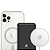 Kit Magsafe iPhone: Carregador Wireless Magsafe + Carregador Portátil Nano Snap Wireless Preto + Capa Magsafe Transparente - Gshield - Imagem 1