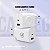 Carregador de Parede Universal Survivor 2 em 1 Power Delivery 23W Tipo C Ultra Rápido + USB A e Base de Carregamento Magnética Sem Fio para Apple Watch - Gshield - Imagem 3
