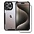Kit Capa Dual Shock X e Pelicula Coverage 5D Pro Preta para iPhone 15 Pro Max - Gshield - Imagem 1
