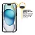 Kit Capa Dinamic Cam Protection e Pelicula Coverage 5D Pro Preta para iPhone 15 - Gshield - Imagem 4