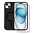 Kit Capa Magsafe Pro Preta e Pelicula Coverage 5D Pro Preta para iPhone 15 Plus - Gshield - Imagem 1