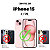Kit Capa Couro Dual Preta e Película Defender Pro Privacidade para iPhone 15 - Gshield - Imagem 2
