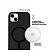 Kit Capa Magsafe Pro Preta e Pelicula Defender Pro Privacidade para iPhone 15 Plus - Gshield - Imagem 8