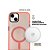 Kit Capa Magsafe Pro Rosa e Pelicula Defender Pro Privacidade para iPhone 15 - Gshield - Imagem 8