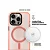 Kit Capa Magsafe Pro Rosa e Pelicula Ultra Glass para iPhone 15 Pro - Gshield - Imagem 6