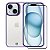 Kit Capa Gravity Lilás e Pelicula Ultra Glass para iPhone 15 - Gshield - Imagem 1